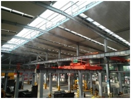 【安全生产】杭构集团降温除尘，PC车间想出这个妙招！