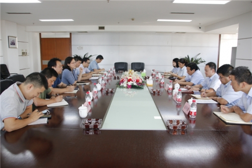 【领导关怀】同商共谋  将产改工作进行到底——浙江省总工会、省建设建材工会、市总工会、市建设工会领导一行走访cq9电子入口调研指导