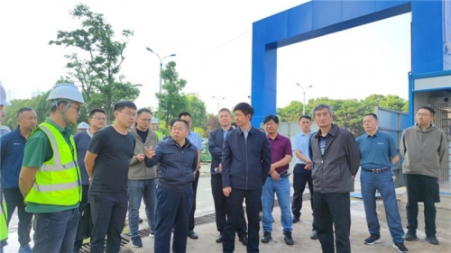 【领导关怀】昆明市晋宁区区委书记一行调研cq9电子入口集团永乐金园项目