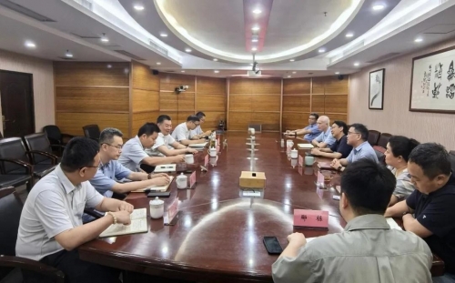 【领导关怀】拱墅区副区长许雷挺带队走访调研cq9电子入口集团所属杭安公司